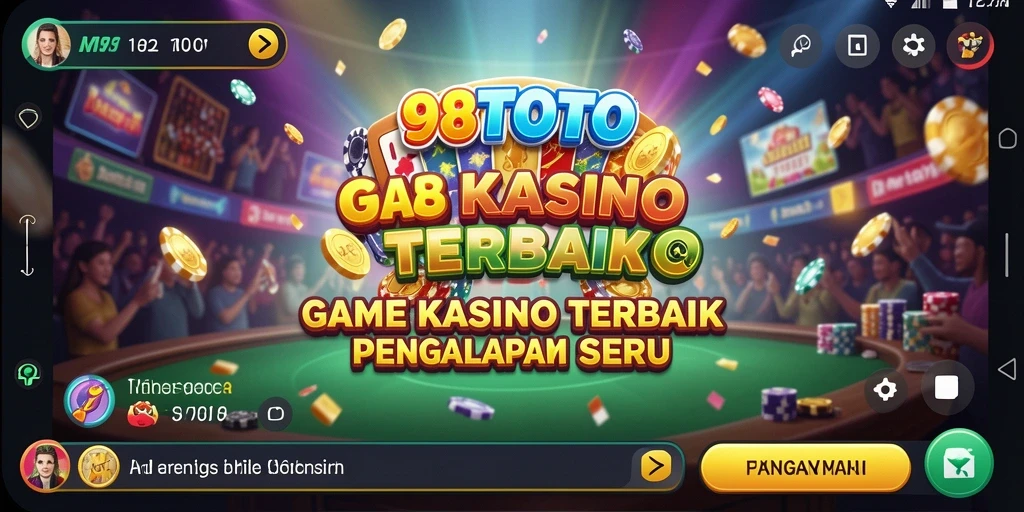 Tangkapan layar menunjukkan pengalaman bermain Kasino yang seru dan interaktif.