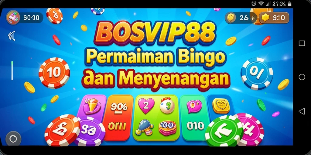 Screenshot gameplay BOSVIP88 yang menampilkan suasana seru permainan Bingo.