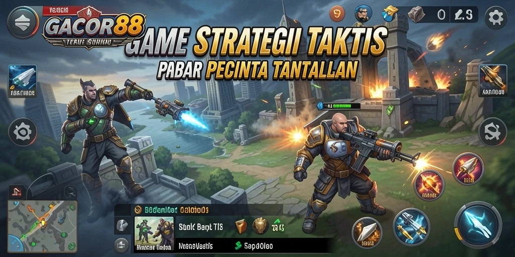 Tampilan gameplay GACOR88 yang menarik dan penuh strategi.
