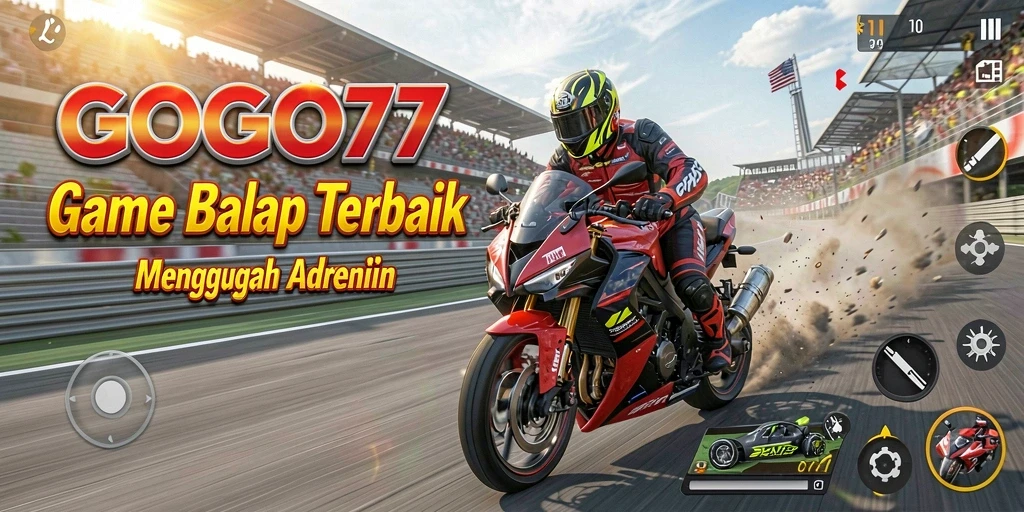 Tampilkan pengalaman balapan yang mendebarkan di GOGO77.