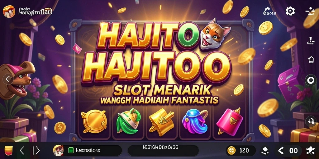 Gameplay seru di HAJITOTO dengan berbagai simbol dan hadiah.