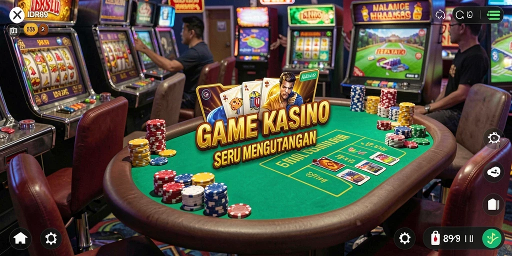 Gameplay seru IDR89 dengan grafis Kasino yang memukau.