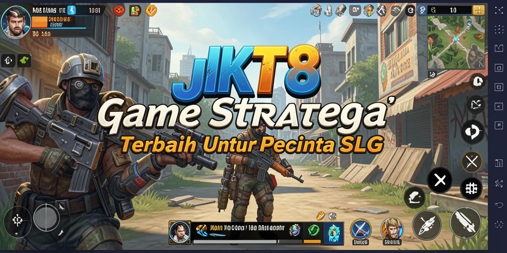 Tampilan gameplay SLG yang mendalam dan menarik.