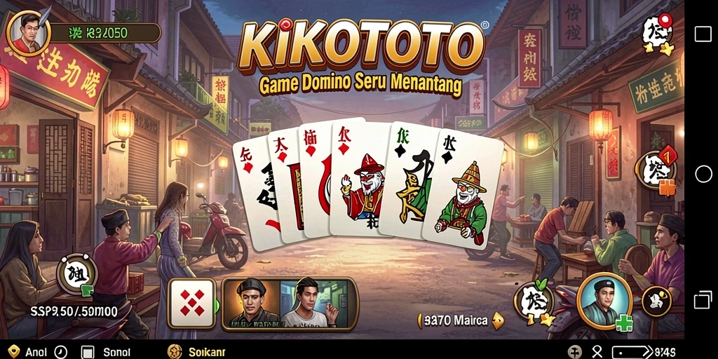 Screenshot gameplay KIKOTOTO yang seru dan menantang.