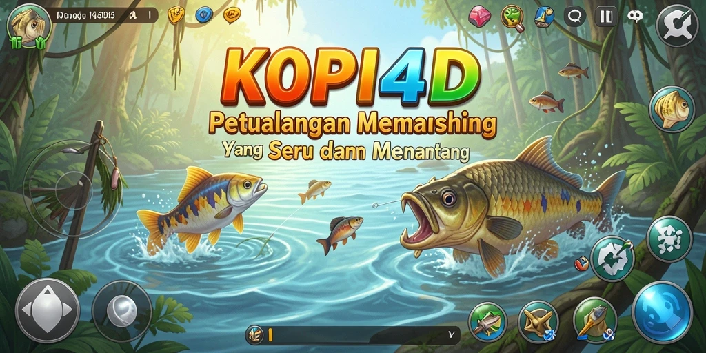 Tangkapan besar di KOPI4D yang menunjukkan pengalaman memancing seru.