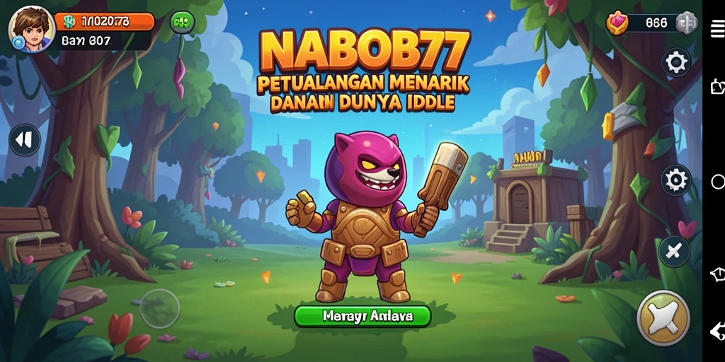 Tampilan gameplay NABOB77 yang menarik dan dinamis.