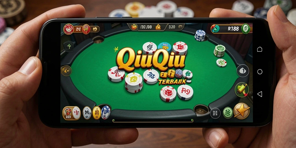 Tampilan gameplay seru dalam RI188 QiuQiu.