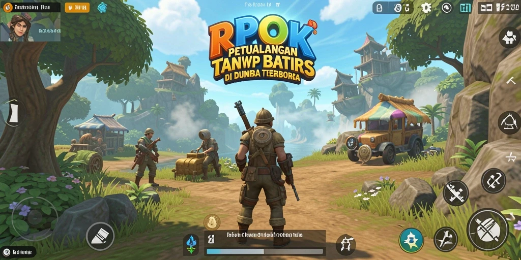 Gameplay RPOK menunjukkan eksplorasi dunia terbuka yang menarik.