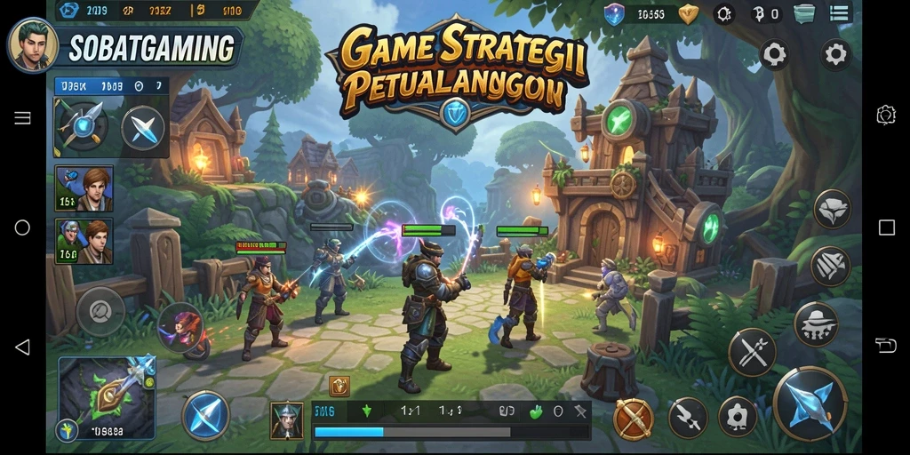 Tampilan gameplay SOBATGAMING yang menarik dan menantang.