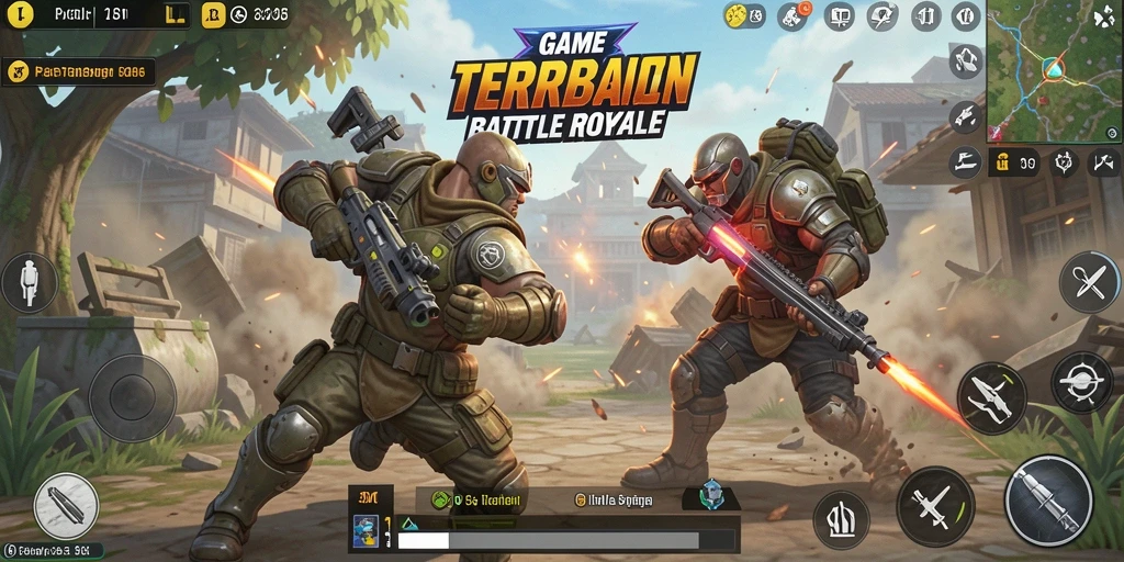 T6 menampilkan aksi seru dalam gameplay Battle Royale yang kompetitif.
