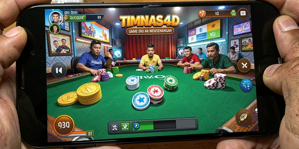 Tampilan gameplay seru dan menantang di TIMNAS4D.